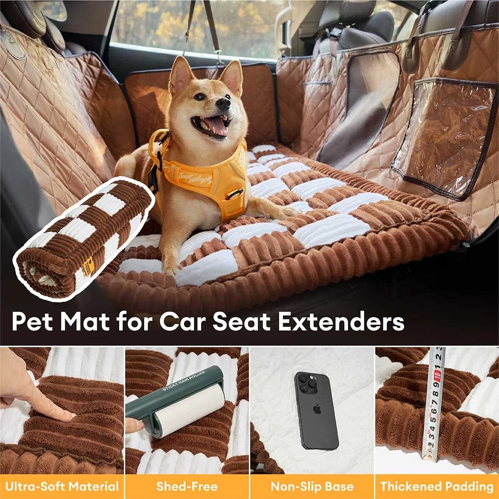 premium faux leather water repellent hammock dog car seat cover rideprotector premium faux leather water repellent hammock dog car seat cover rideprotector