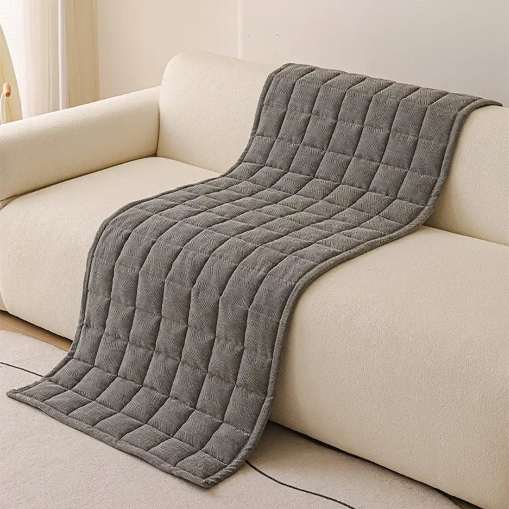 herringbone chenille elegant breathable sofa decoration non slip couch cover