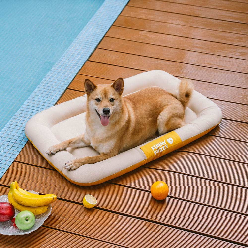 outdoor waterproof ＆ chew proof memory foam orthopedic dog mat trek lounge