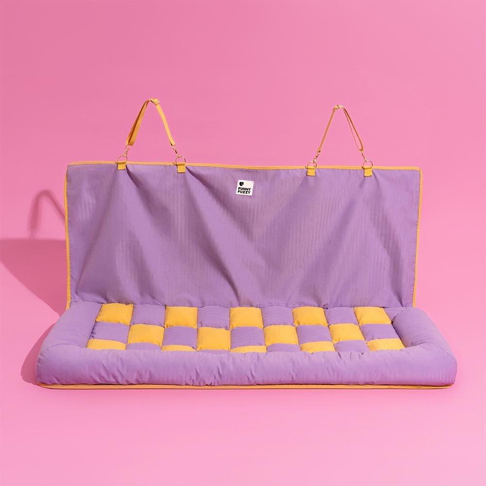 travel bolster safety back seat large dog car seat bed chessboard lounge travel bolster safety back seat large dog car seat bed chessboard lounge