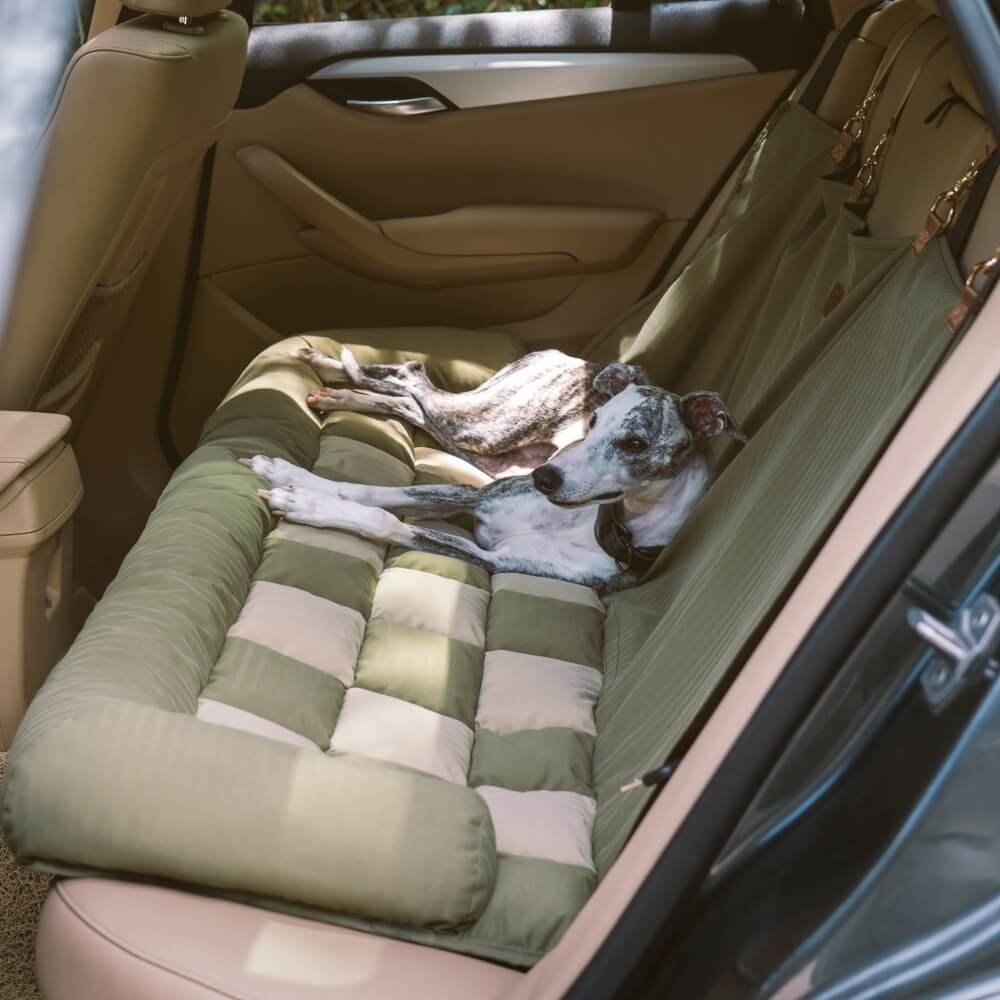 travel bolster safety back seat large dog car seat bed chessboard lounge travel bolster safety back seat large dog car seat bed chessboard lounge