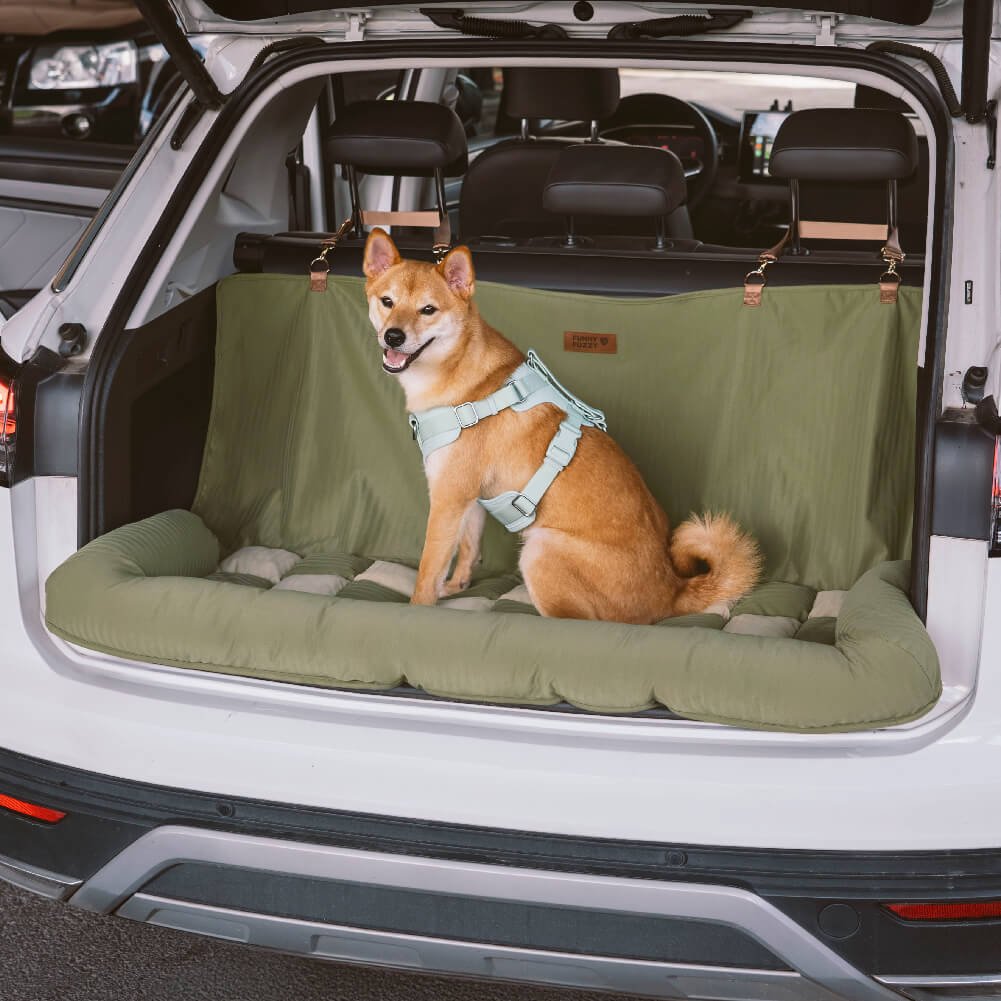 travel bolster safety back seat large dog car seat bed chessboard lounge travel bolster safety back seat large dog car seat bed chessboard lounge