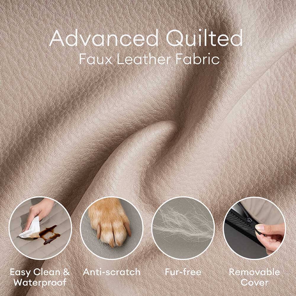 luxe water repellent faux leather removable spiral pet stairs stepease luxe water repellent faux leather removable spiral pet stairs stepease